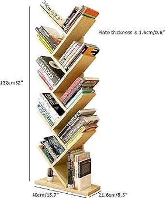 Bibliothèque de rangement en bois image 2