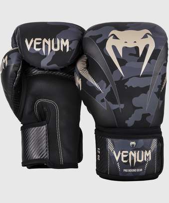 Gants de boxe Venum Impact - Camouflage foncé/Sable image 2