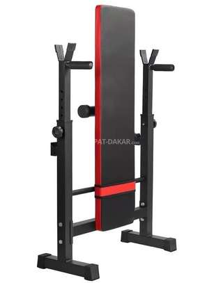 Banc de Fitness Multifonctionnel avec Support D'haltères image 9
