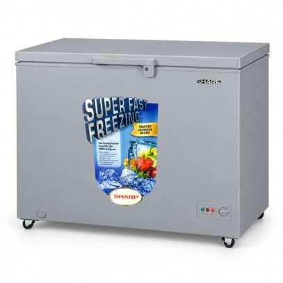 CONGELATEUR 400LITRES SHARP HORIZONTAL GRIS SCFK400XLSL2 image 3