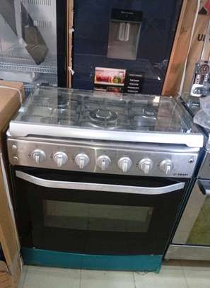 Cuisinière 5 feux inox 80/50 image 2