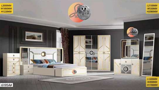 CHAMBRE A COUCHER ARMOIRE 6BATTANTS
6PIECES image 5