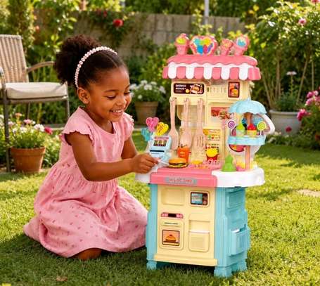 Jouet enfants fille coiffeuse ou jeux de cuisinde image 2