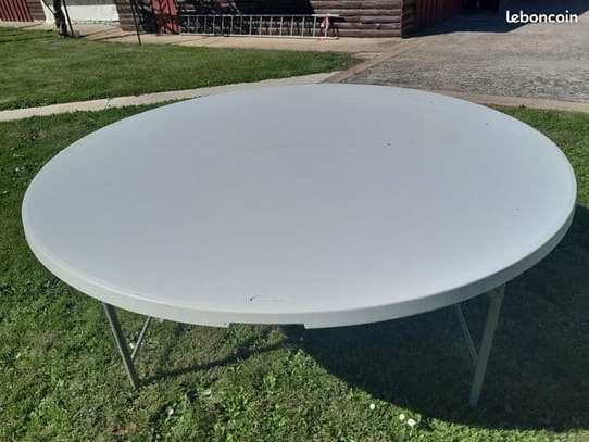 Table ronde Idéale pour 10 à 12 personnes image 2