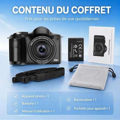 Appareil photo numérique 75 MP Caméra UHD 8K - WiFi image 2