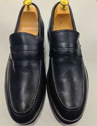 Chaussures mocassins cuir Marron ou confort durable image 5