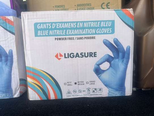 ligasur gants médicaux latex jetables blancs image 2