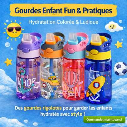 Gourdes Enfant pour une hydratation toute la journée ! image 2