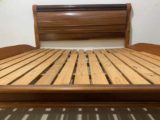 LIT TROIS PERSONNES 180x190 BOIS BRUT image 5