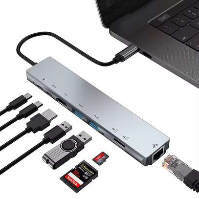 Adaptateur de type USB-C 8 en 1 image 2