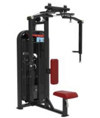 Station musculation multifonction dips tractions noire image 2