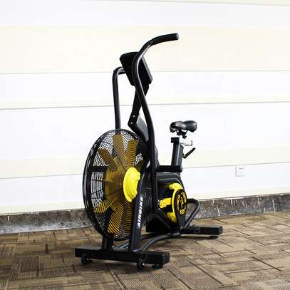 vélo d'air pour entraînement cardio, vélo de spinning image 2
