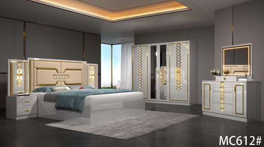 Chambre à coucher complète moderne avec rangements image 5
