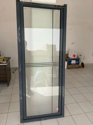 Porte en verre double vitrage image 2