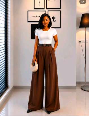 Pantalon chic bureau image 2