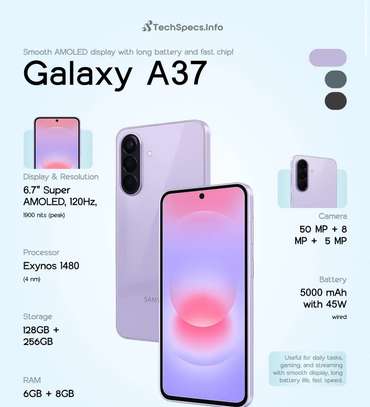 SAMSUNG GALAXY A 37 5G VERSION EUROPE image 2