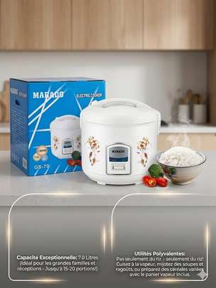 Cuiseur à Riz Électrique  Capacité  7.0 Litres image 3