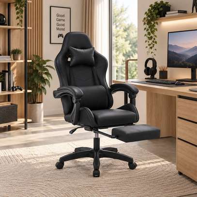 Chaise Gaming De Bureau Ergonomique Inclinable image 2