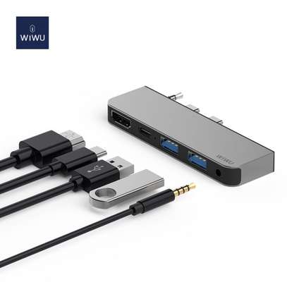 Adaptateur pour ordinateur portable WIWU Alpha MX Pro 5 en 1 image 4