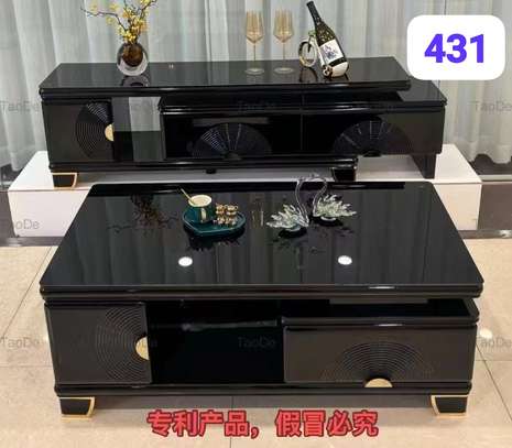 Ensemble table tv - table basse image 4