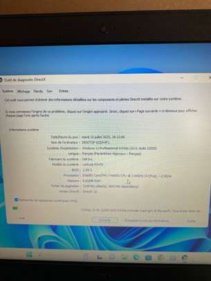 DELL 5470 .I7 6ème Gen.8Go.SSD 256 2GO GRAPHIQUE image 2
