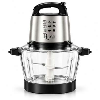 HACHOIRE A VIANDE 6LITRES ROCH ARGENT NOIR RFP750D image 3
