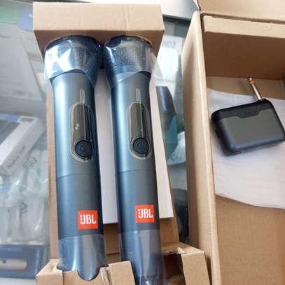 JBL Système de microphone sans fil à deux canaux + récepteur image 12