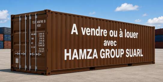 Vends conteneurs vides deja dédouané image 2