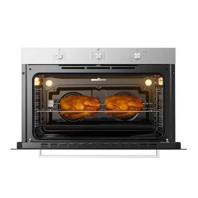 FOUR 90X60 ENCASTRABLE HISENSE ELECTRIQUE NOIR GRIS image 2