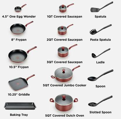 Batterie de cuisine TEFAL de 20 pièces image 2