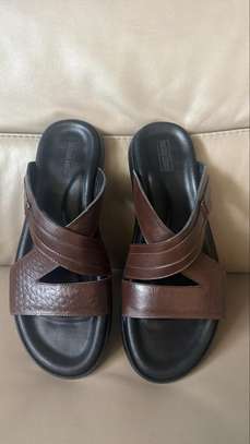 Zara sandales cuir confort été image 15