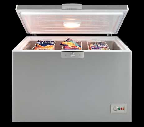 CONGELATEUR 500LITRES BEKO HORIZONTAL GRIS image 2
