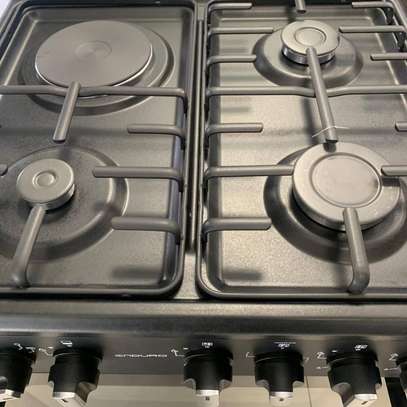 CUISINIERE 4FEUX ENDURO 60X60 3F A GAZ 1F ELECTRIQUE + FOUR image 5