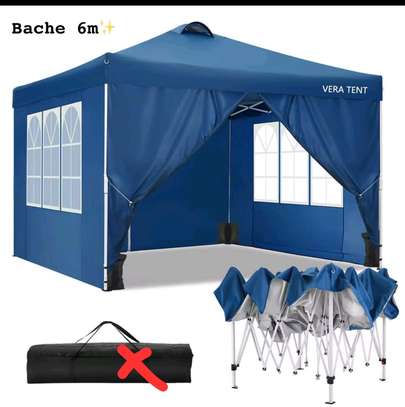 Bâche pliable 3 sur 3M avec couverture image 3