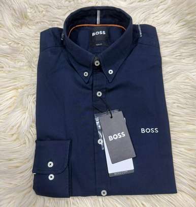 Boss chemise  col boutonné manches longues image 2