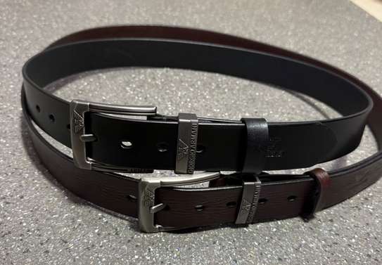 Diesel et Levis ceinture cuir  boucle métal logo image 10