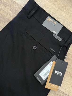 Boss Regular Fit Pantalon Bleu Marine Taille S M L image 4