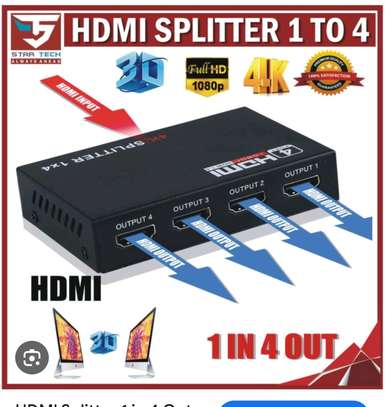 Splitter hdmi 1x4 meilleur qualités 4k image 6