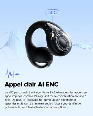 SOUNDPEATS PEARLCLIP PRO – ÉCOUTEURS BLUETOOTH 5.4 OUVERTS image 9