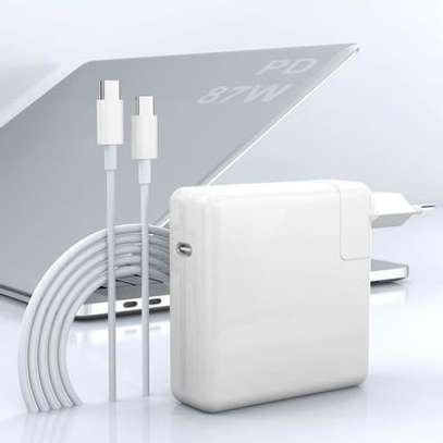 Chargeur macbook usb c original image 2