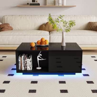 Table basse avec lumière led image 4