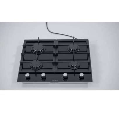PLAQUE 4FEUX ELACTRON ENCASTRABLE 60X60 A GAZ MIRROIR image 2