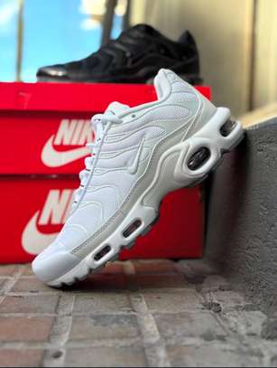 Nike Air Max Tn Blanc Noir Rouge Confort Running image 9