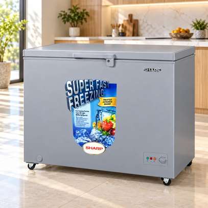 CONGELATEUR 400LITRES SHARP HORIZONTAL GRIS SCFK400XLSL2 image 4
