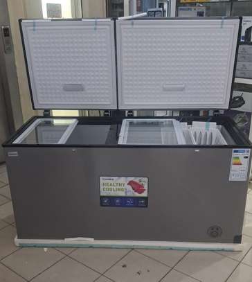 Deska FRZ-660DK congélateur coffre 660L gris métallisé image 2