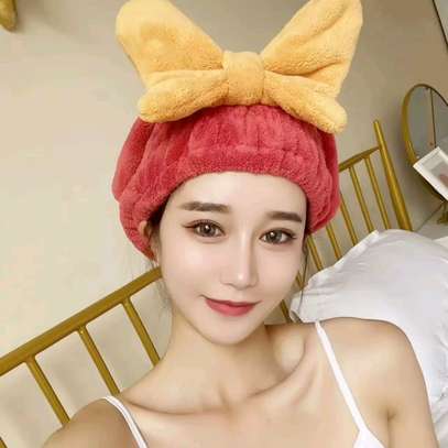BONNET DE SÉCHAGE DE CHEUVEUX EN COTON image 2
