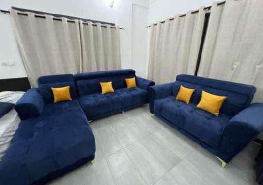 Salons angle 7 place velours  disponible toute les couleurs image 10