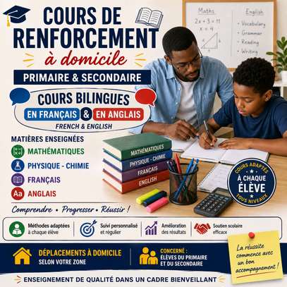 Cours de renforcement bilingues Français - Anglais à Dakar image 6