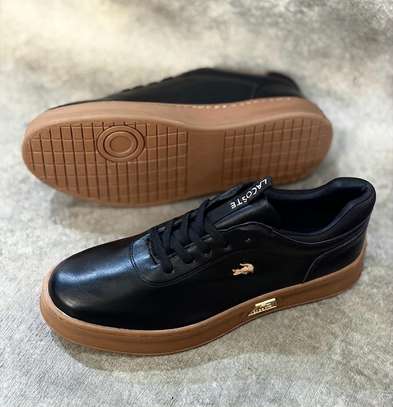 Lacoste sneakers cuir image 4