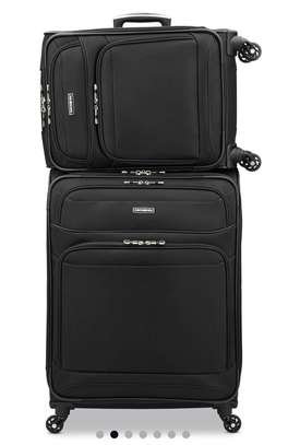 Set de deux valises SAMSONITE en tissu noir image 4